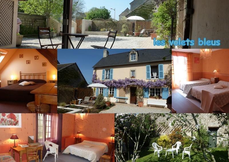 Les Volets Bleus Bed & Breakfast Saint-Martin-des-Entrées Exterior photo